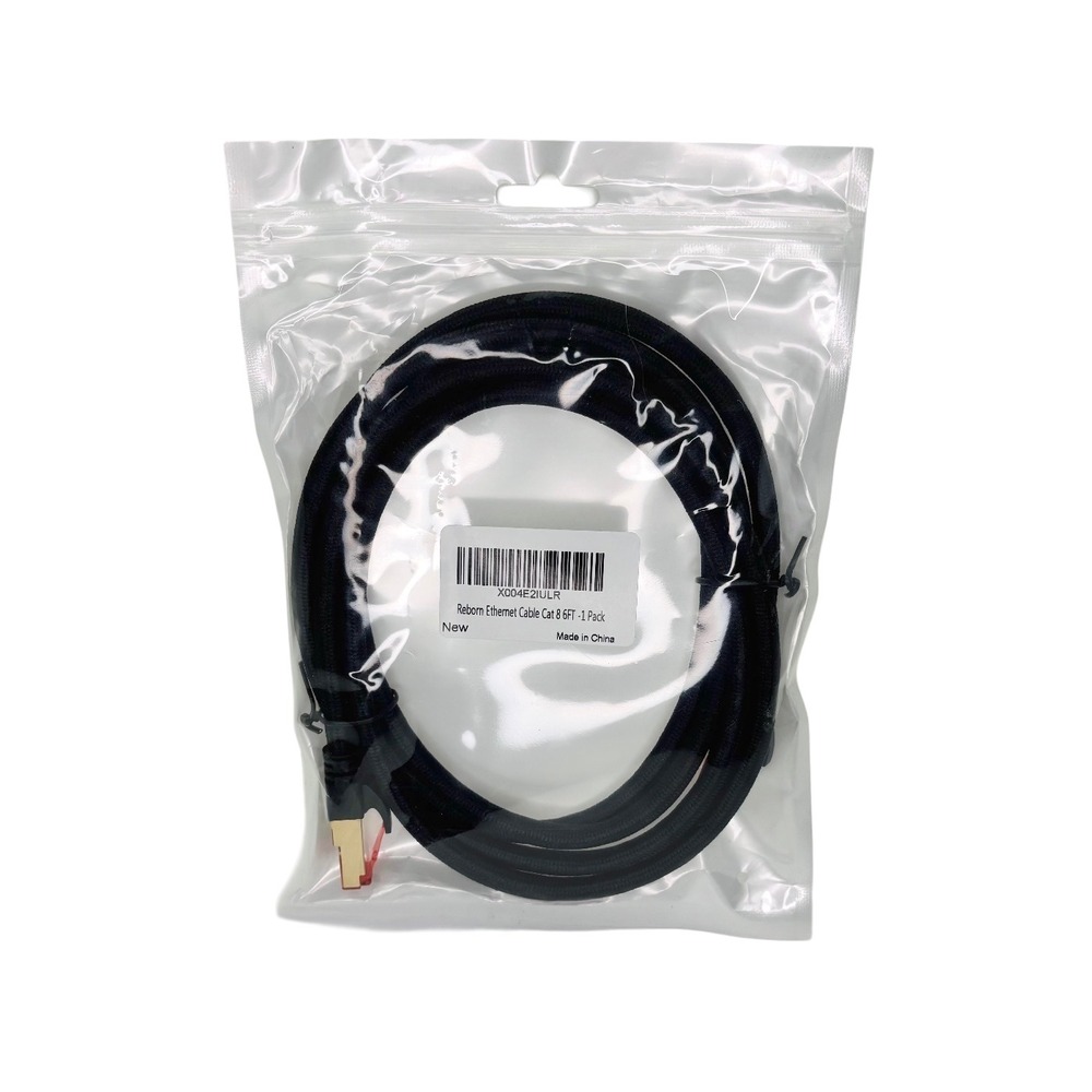 Reborn Cat 8 Ethernet‎ Cable 6FT NEW